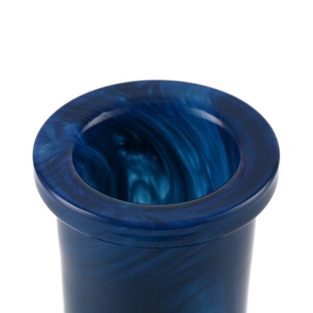 Rino hooking flask, h-26cm, blue alabaster-1