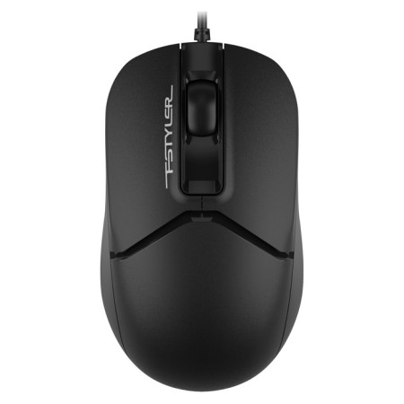 Mouse A4Tech FSTYLER FM12 Black Optical (1200DPI) USB (3but)