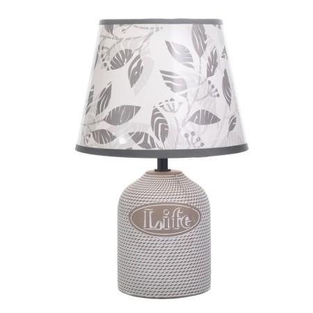 Benefite table lamp E14 15W gray 20x20x31 cm Risalux-7