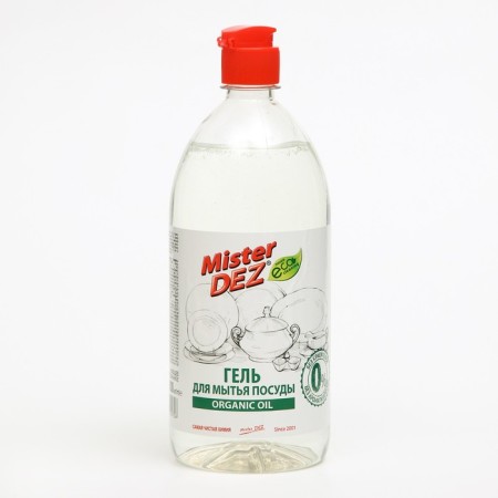 Washing dishes Mister Dez "Organic Oil", Eco Cleaning, 1 liter