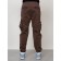 Cargo jeans men, size 46-48, brown color