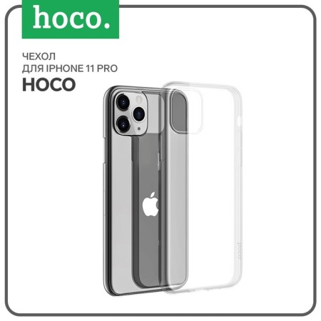 Hoco cover, for iPhone 11 Pro, polyurethane (TPU), thickness 0.8 mm, transparent