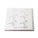 Sketchbook, square 190 x 190 mm, 20 sheets, on the crest, "chameleon", cover coated cardboard, glossy lamination, block 100 g/m²