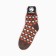 Women's socks, brown color, size 23-25