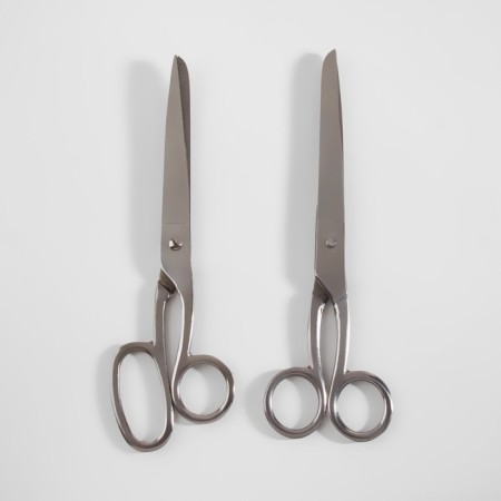 Clothing scissors, 8 ", 20.5 cm, mix, silver color-5