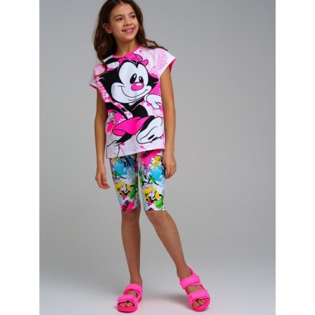 Футболка для девочки PlayToday, рост 134 см