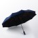 Automatic umbrella "monoton", 3 additions, 10 spokes, r = 51 cm, dark blue color