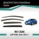 Defly window deflectors for Kia Rio (QB), 2012-2017, hatchback