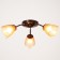 Six 3x15W E27 Brown 50x50x15cm Bayerlux