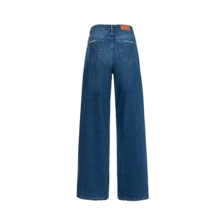 Women's jeans, dark blue color, size 36 (42)-4