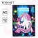 Notepad Coloring Painting 12 sheets, 13x18 cm, Minnie and Unicorn