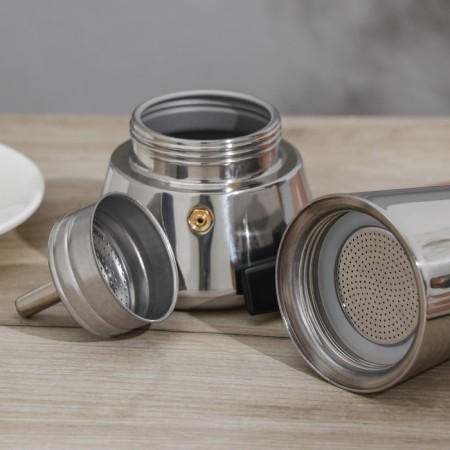Coffee machine geyser Magistro Classic, 4 cups, 200 ml, stainless steel-7