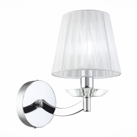 Wall lamp ST LUCE. SL1756.101.01. Bello. 1x40 watts, E14, 16x26 cm, chromium color