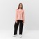 Blouse for the girl minku color is light pink, height 122 cm