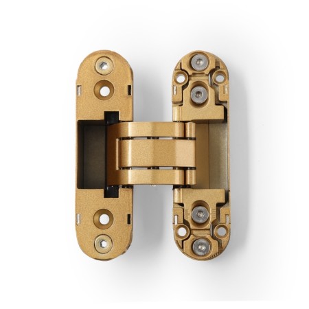 Loop of Lockland hidden installation, 30x110 mm, with 3D regulation, color matte gold-4