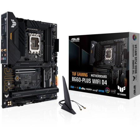 The ASUS TUF Gaming B660-Plus WiFi D4 SOC-1700 Intel B660 4XDDR4 ATX AC`97 8ch 10044-5