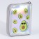 Wallet with a holographic effect "Avocado", 12.5x9x2 cm