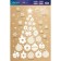 Stickers for the windows "Christmas tree from toys", reusable, 33 x 50 cm, new year
