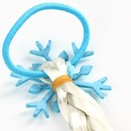 Hair strand 40 cm, cold heart-6