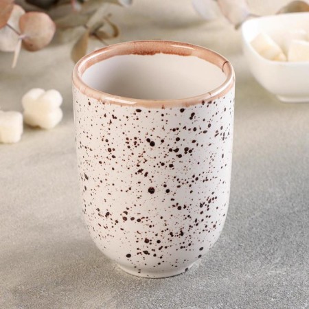 A glass 8.5 cm, h 11 cm, 350 ml Punto Bianca