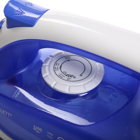 Iron Scarlett SC-SI30K23, 2200 W, ceramic sole, self-cleaning, blue-3