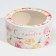 Box for Makarun, confectionery packaging tube with a window, “with love” 12 x 12 x 5 cm
