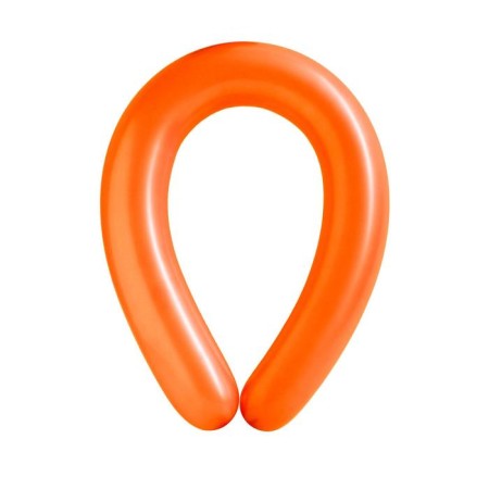Ball for Twisting latex 350 ", standard, set of 100 pcs., Orange color
