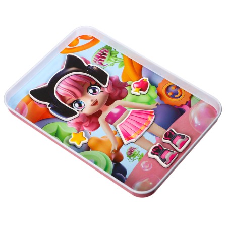Magnetic set "Anime World", in a tin box-4