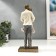 Souvenir Polystone "The in love pair with the heart - hugs" 25.5x8.5x11 cm