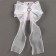 Carnival clamp "Bow" with decor-heart