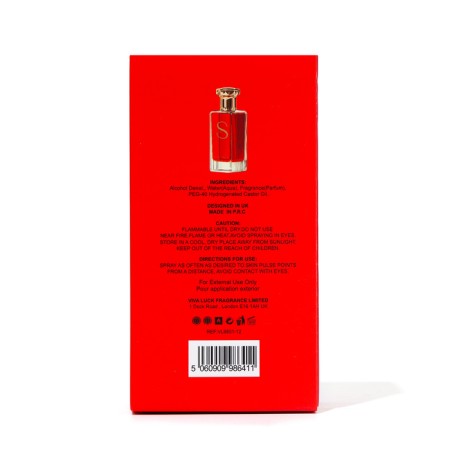 Women's toilet water Red Amazing, 100 ml-3