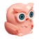 Mechanical sharpener with container owl peach