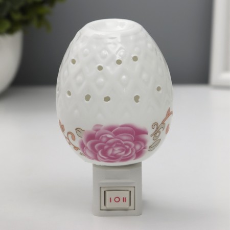 Lamp "Red Rose" 1x7W E11 White 6x7x12cm