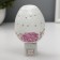 Lamp "Red Rose" 1x7W E11 White 6x7x12cm