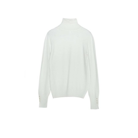 Women's sweater CONTE ELEGANT, size M, Optical White color-4