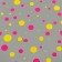 Film for flowers "Confetti" Yar. Pink+yellow 0.7 x 8.2 m, 40 mkm