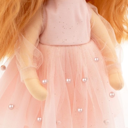 Sunny soft doll "in a light pink dress", 32 cm-5