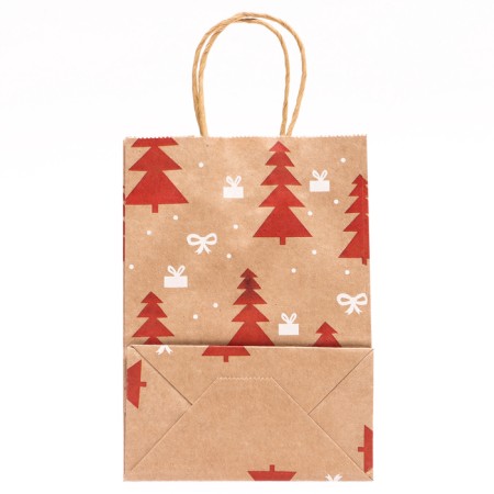 Package gift craft "Christmas trees" 15 × 21 × 8 cm-1
