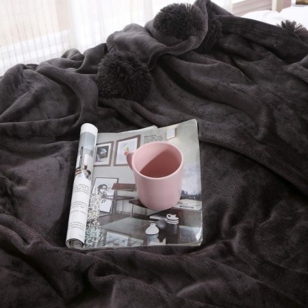 Super Ball bedspread, size 160x220 cm, stone color-8