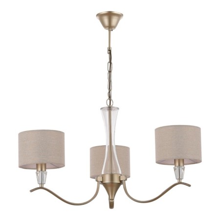 Suspended EVOLUCE lamp. Sle1126-203-03. Cassia. 3x40 watts, E14, 68x68x39 cm, Shampan-1