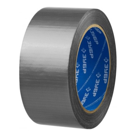 Reinforced tape "Zubble" Professional 12090-50-25, gray, moisture-resistant, 48 mm x 25 m
