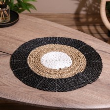 Wicker rug round 35 cm