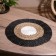 Wicker rug round 35 cm