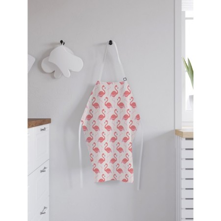 Apron kitchen with a photo print “Fllaming environment”, adjustable, size OS-1