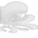 Chase with DND "SORRENTO" LED 45W 3 modes 3000-6000K white 63x63x8 cm Bayerlux