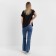 Women's jeans-glue, blue color, size 27
