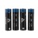 Alkalin battery (alkaline) Luazon, AA, LR6, Spike, 4 pcs