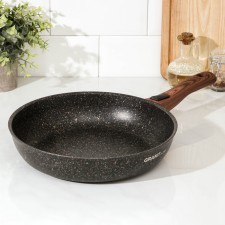 Granit Ultra Original pan, D = 28 cm, removable handle, anti -stick coating, black color