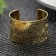 Morocco napkin ring, 4.8 × 3 cm, gold color