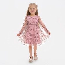 Dress grid KAFTAN, p. 36 (134-140 cm), pink